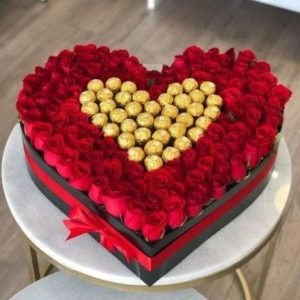 San valentin con sorpresas - caja corazón